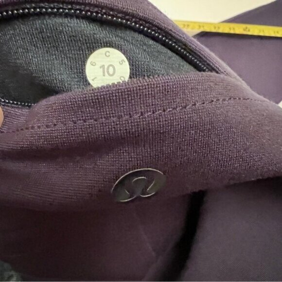 Lululemon * Wander Pant Black Zipper Pocket Sz 10 RARE 30" Dressy Or Casual - Picture 5 of 16